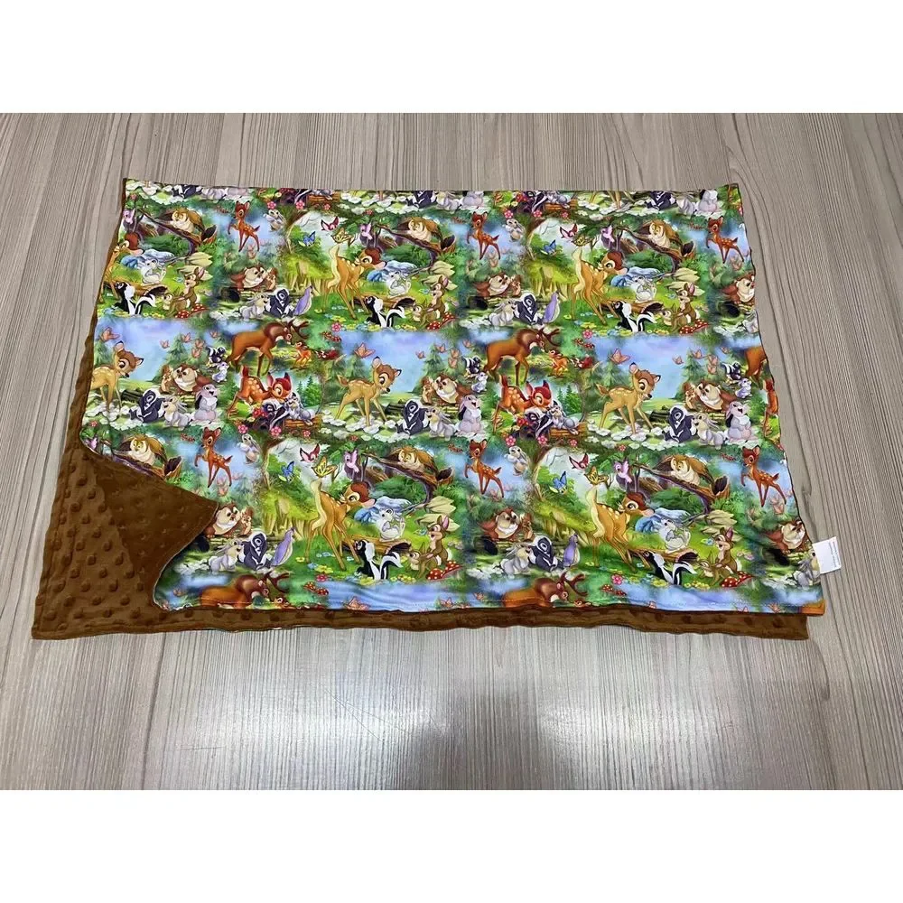 Bambi‎ kids Minky Blanket
